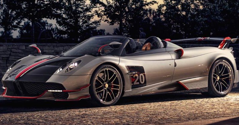 Pagani Huayra BC Roadster full