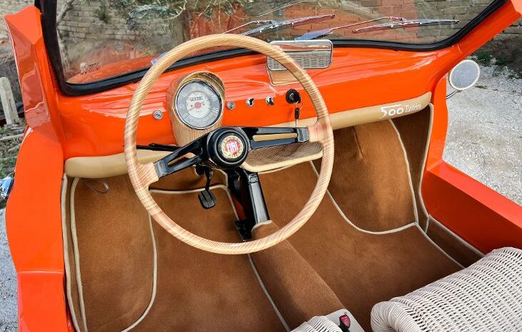 Jolly Spiaggina Tribute Fiat 500 & Electric full