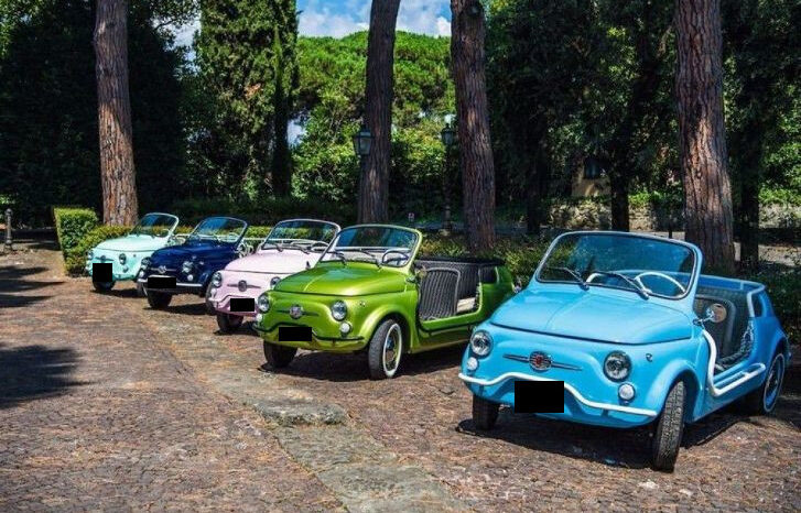 Fiat 500 as Jolly Beach Tribute full